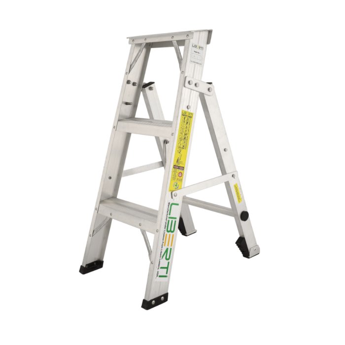 3′ Liberti Aluminium Flip- Up( Combination) steps ladder