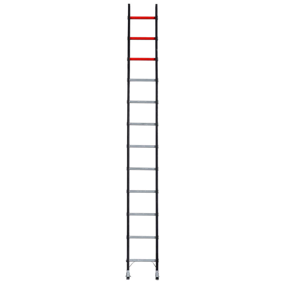 12′ Liberti Heavy Duty FRP Single Ladder