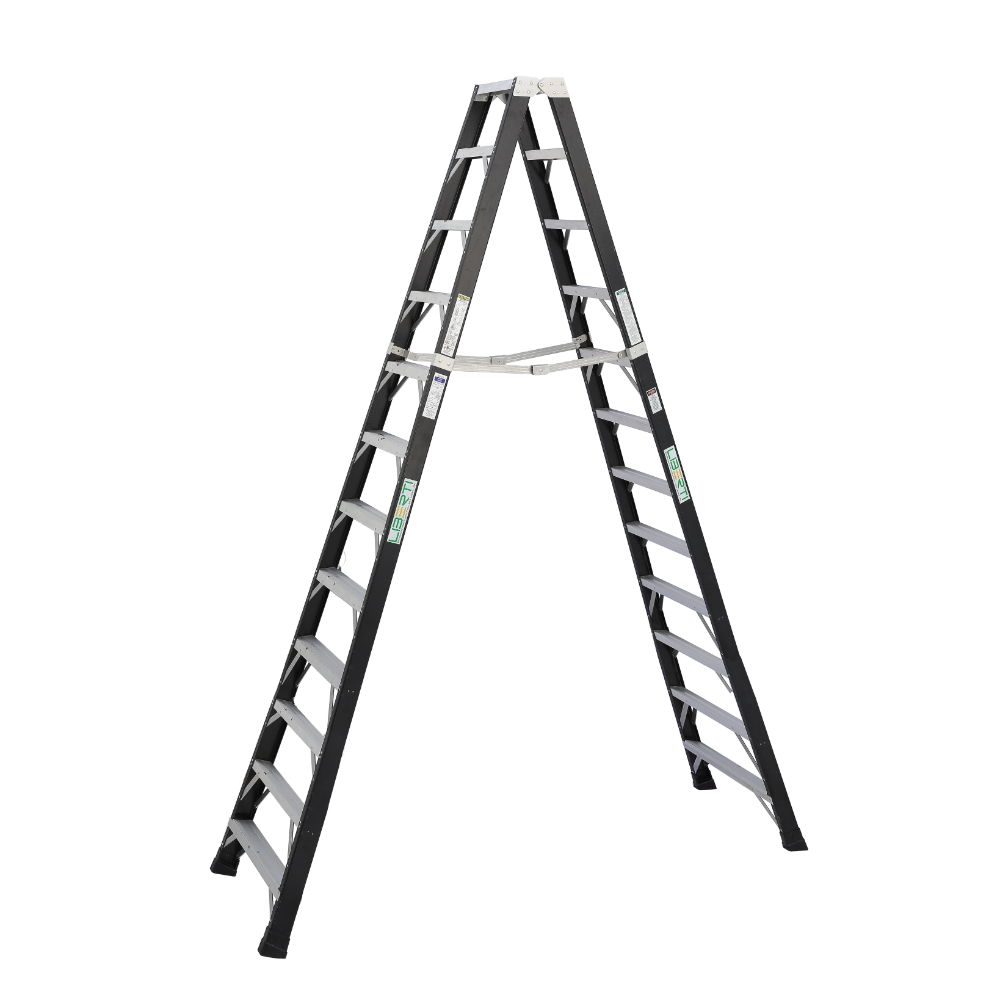 12’Liberti Special duty FRP Twin step Ladder